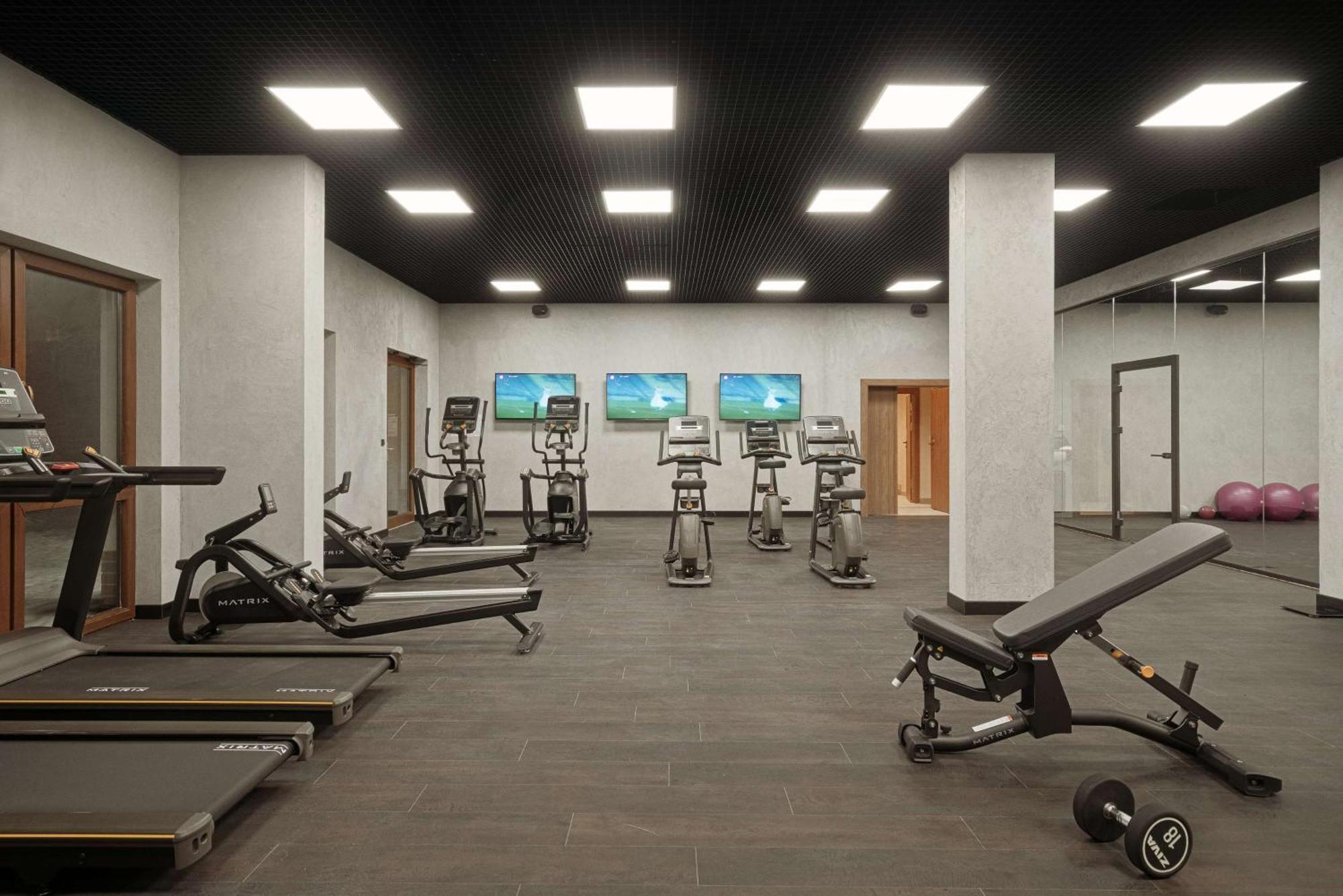Radisson Blu Resort & Conference Center, Ostroda Mazury Luaran gambar A gym in a hotel